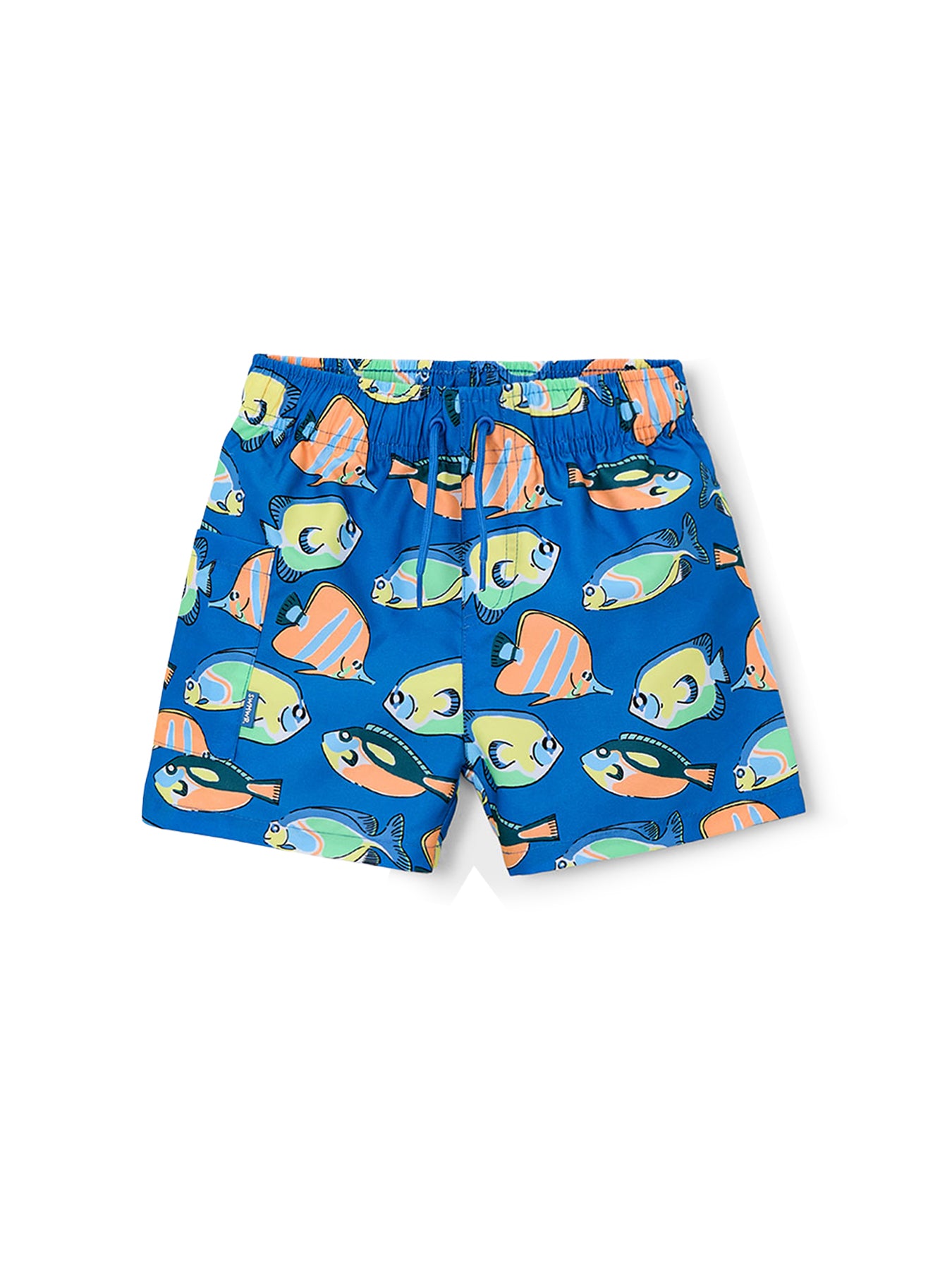 Kids’ Fish Swim Shorts Blue