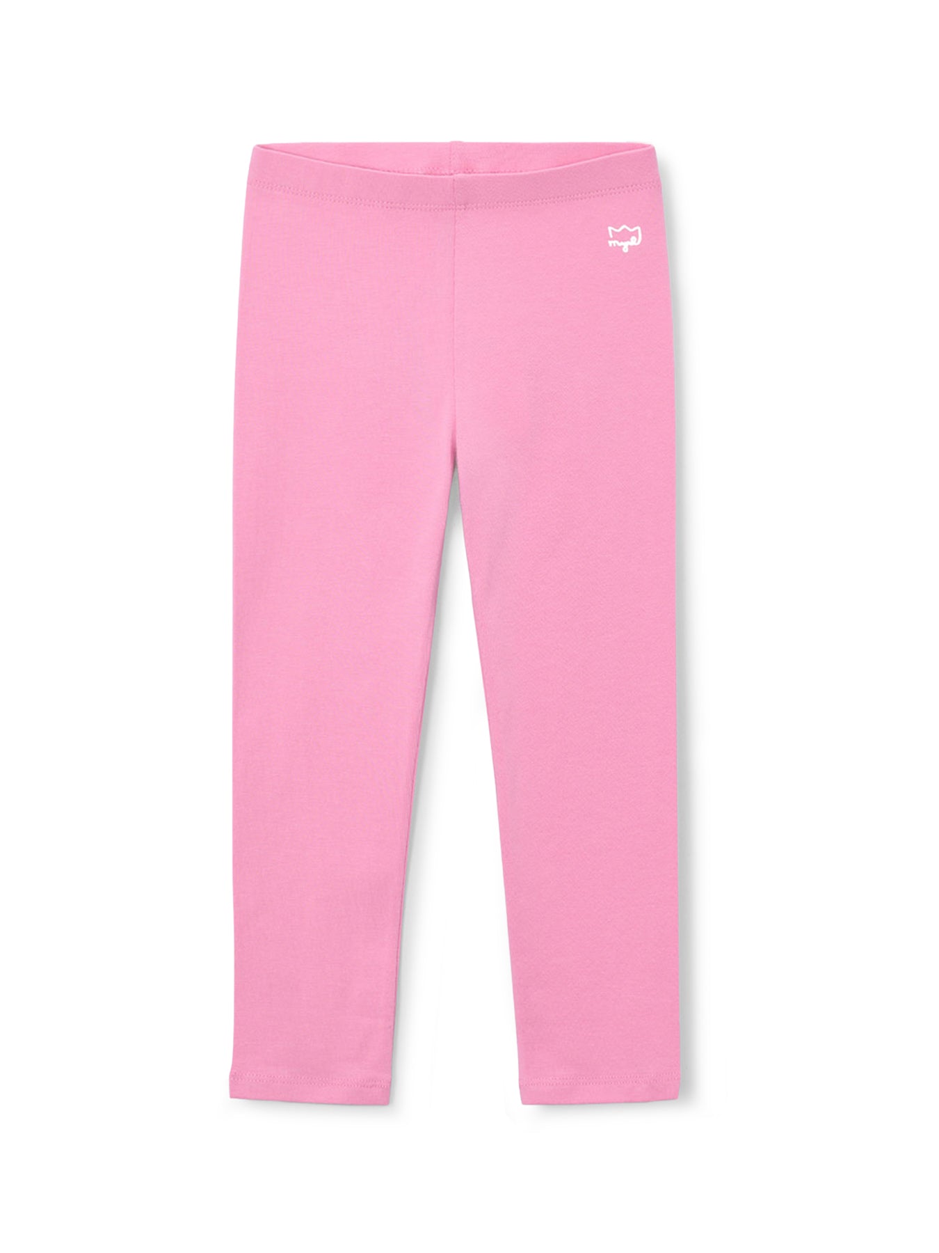 Kids’ Long Basic Leggings Pink