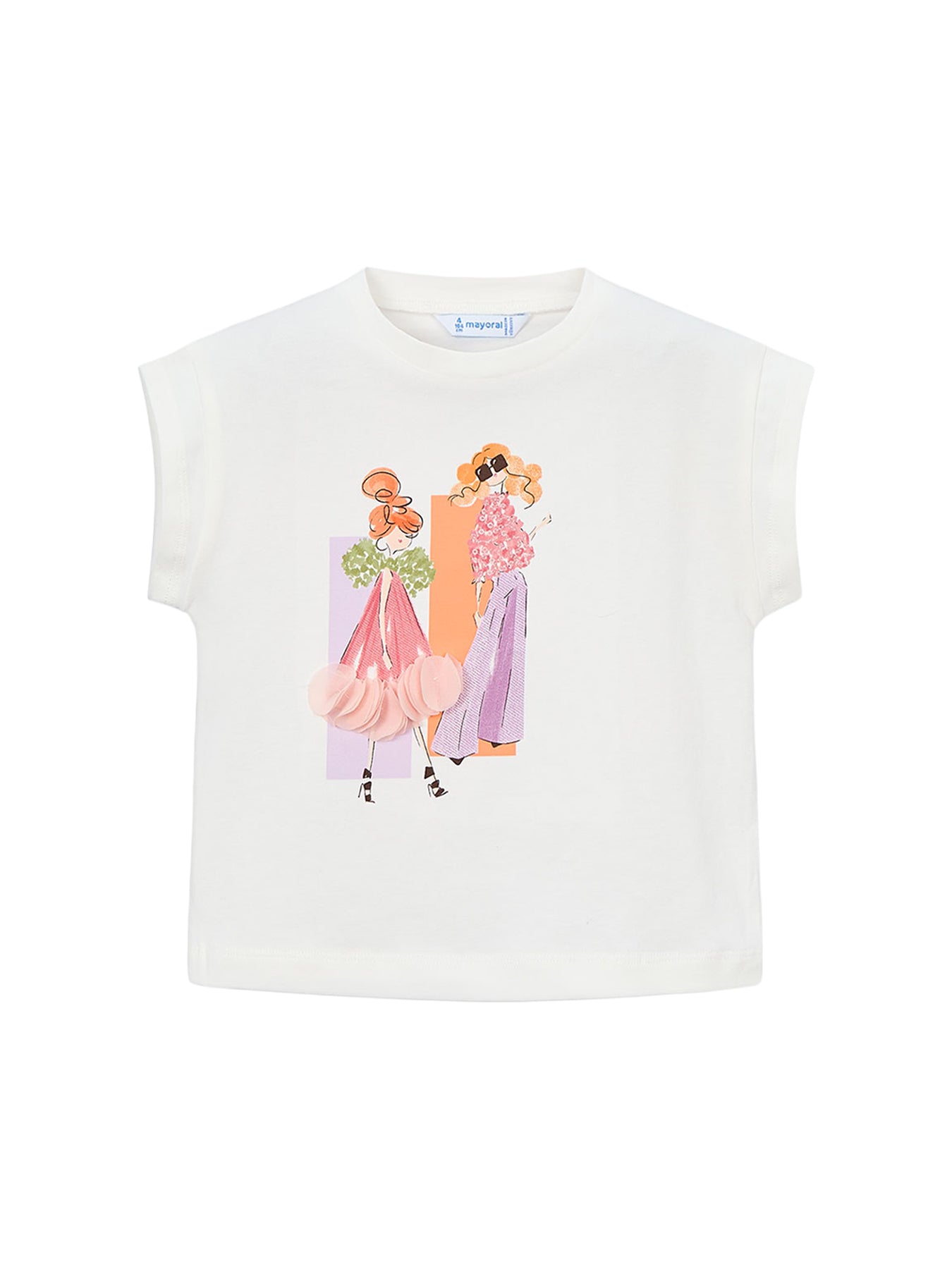Kids’ Petal Short Sleeve T-Shirt Multi