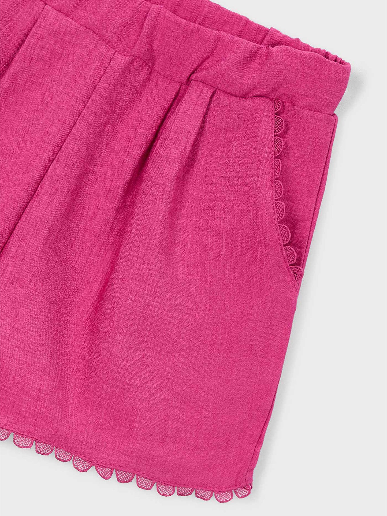 Kids’ Plain Shorts Pink