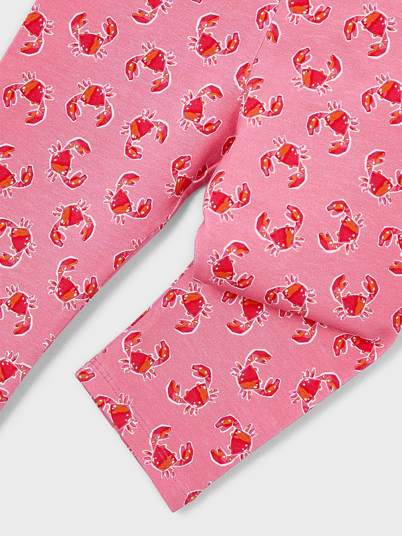 Kids’ Crab Leggings Red
