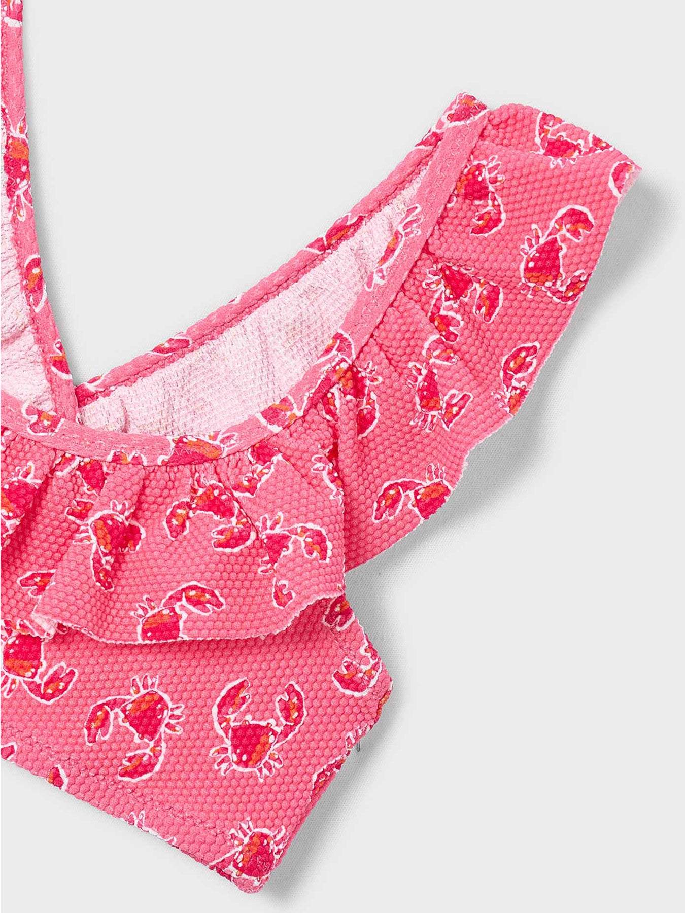 Kids’ Crab Bikini Pink