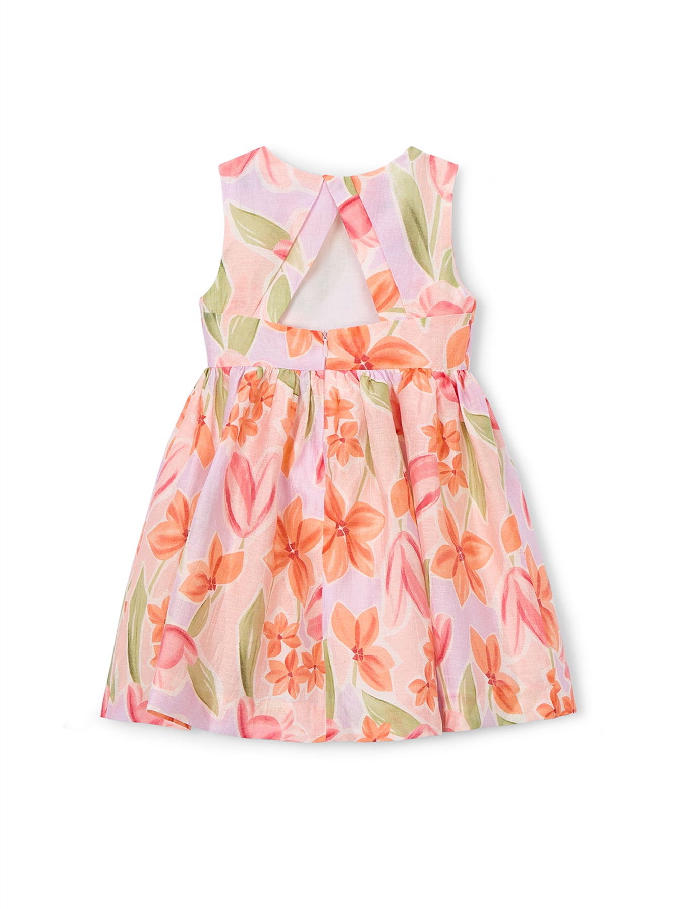 Kids’ Floral Print Dress Multi