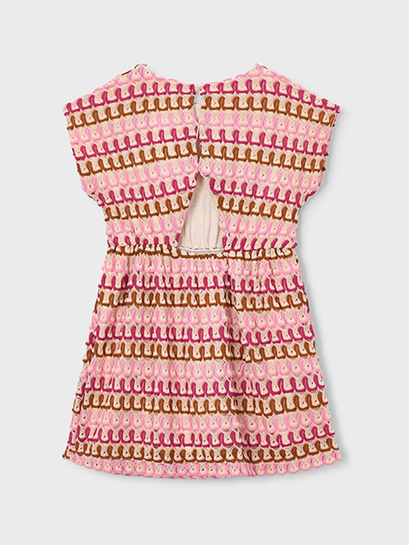 Kids’ Zig Zag Knitted Dress Multi