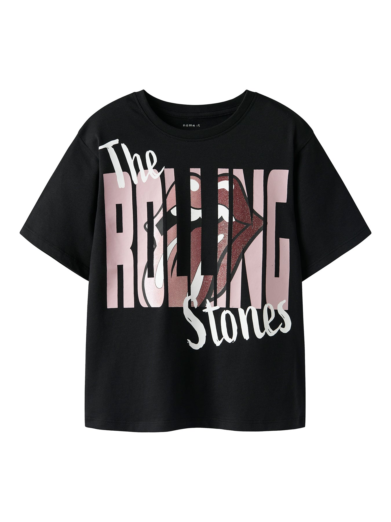 Kids’ Rollings Short Sleeve Top Black