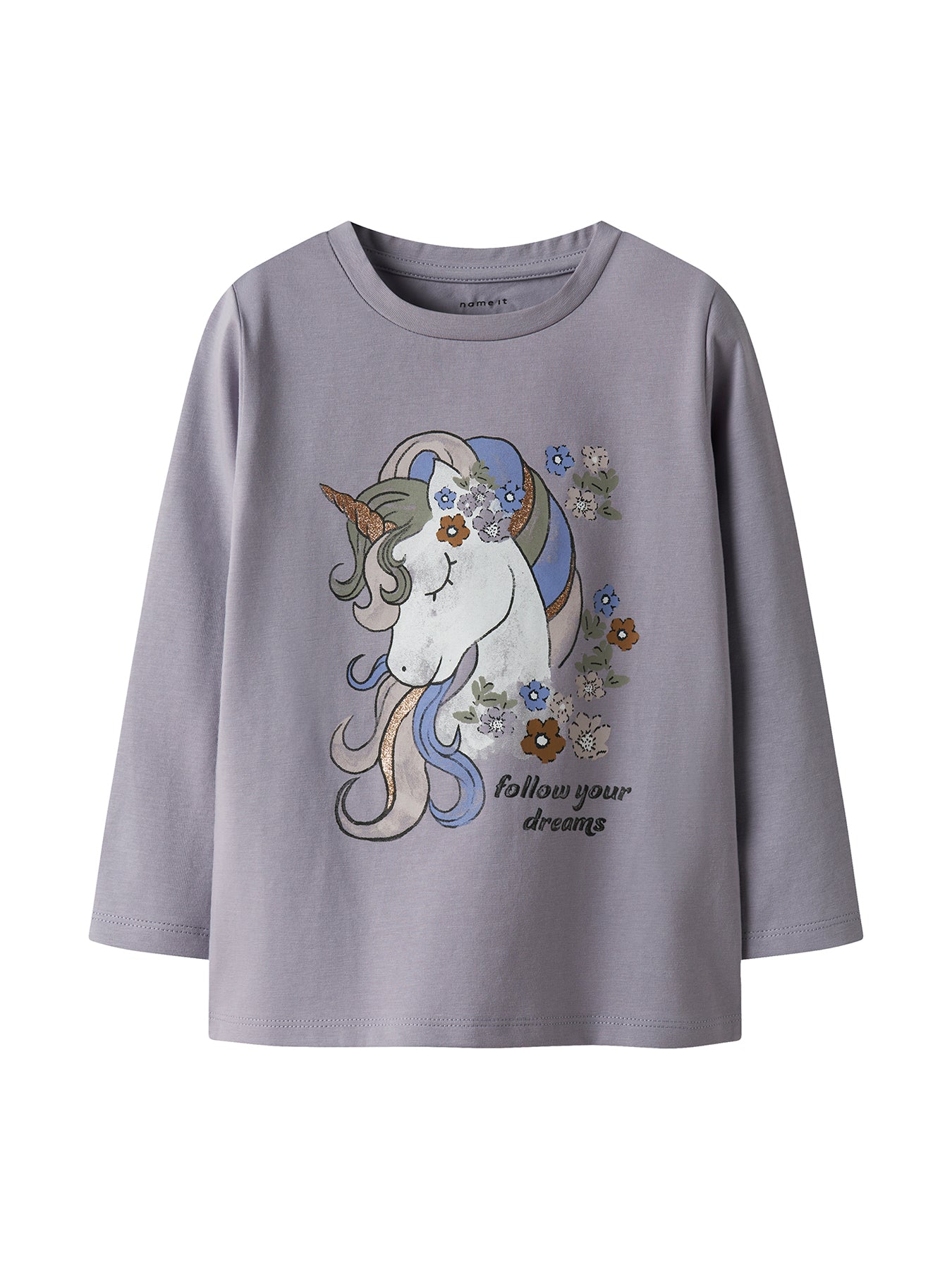 Kids’ Tulinea Long Sleeve Top Purple