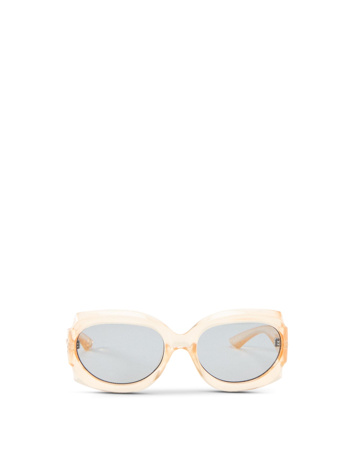Loveliness Sunglasses Nude Amber Tint