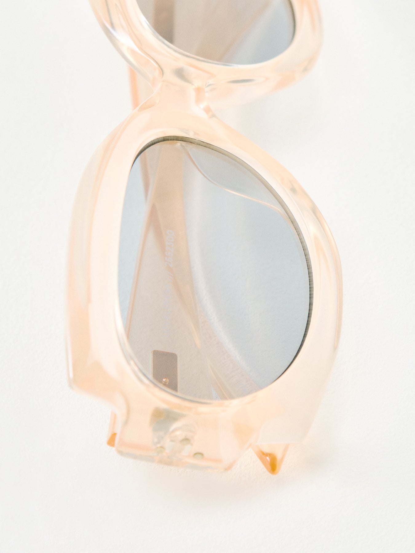 Loveliness Sunglasses Nude Amber Tint