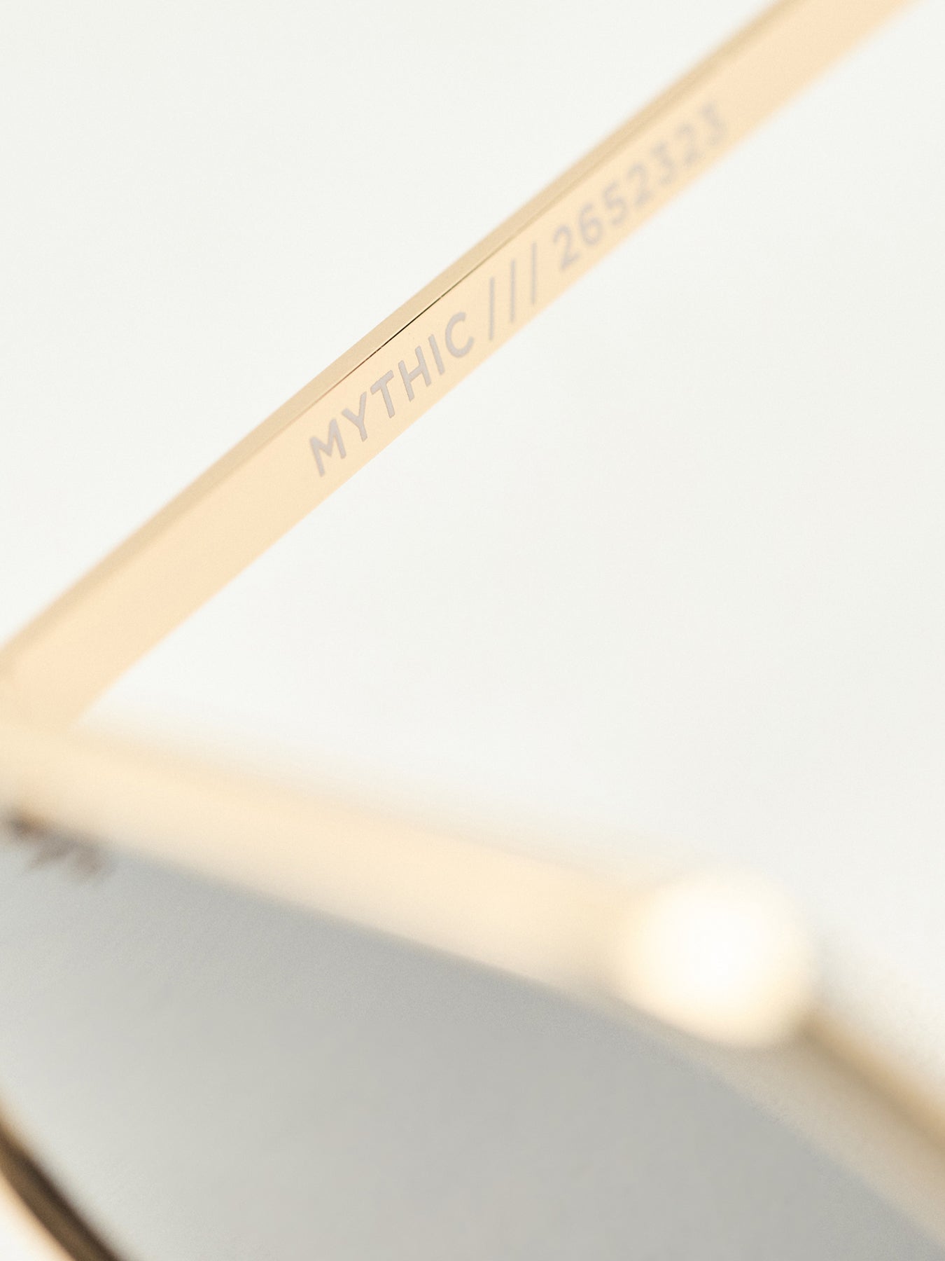 Polarised Mythic Sunglasses Gold