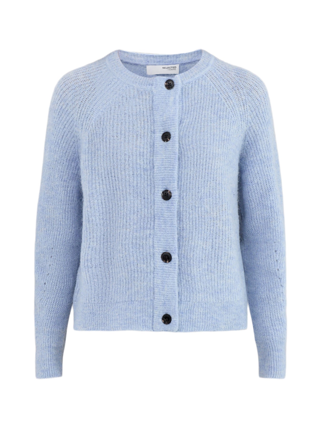 SLFLULU LS KNIT SHORT CARDIGAN NOOS