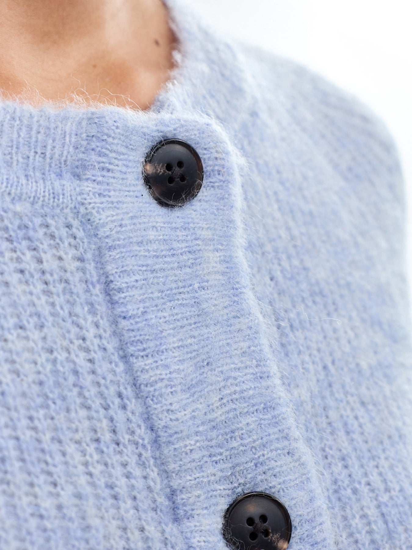 SLFLULU LS KNIT SHORT CARDIGAN NOOS