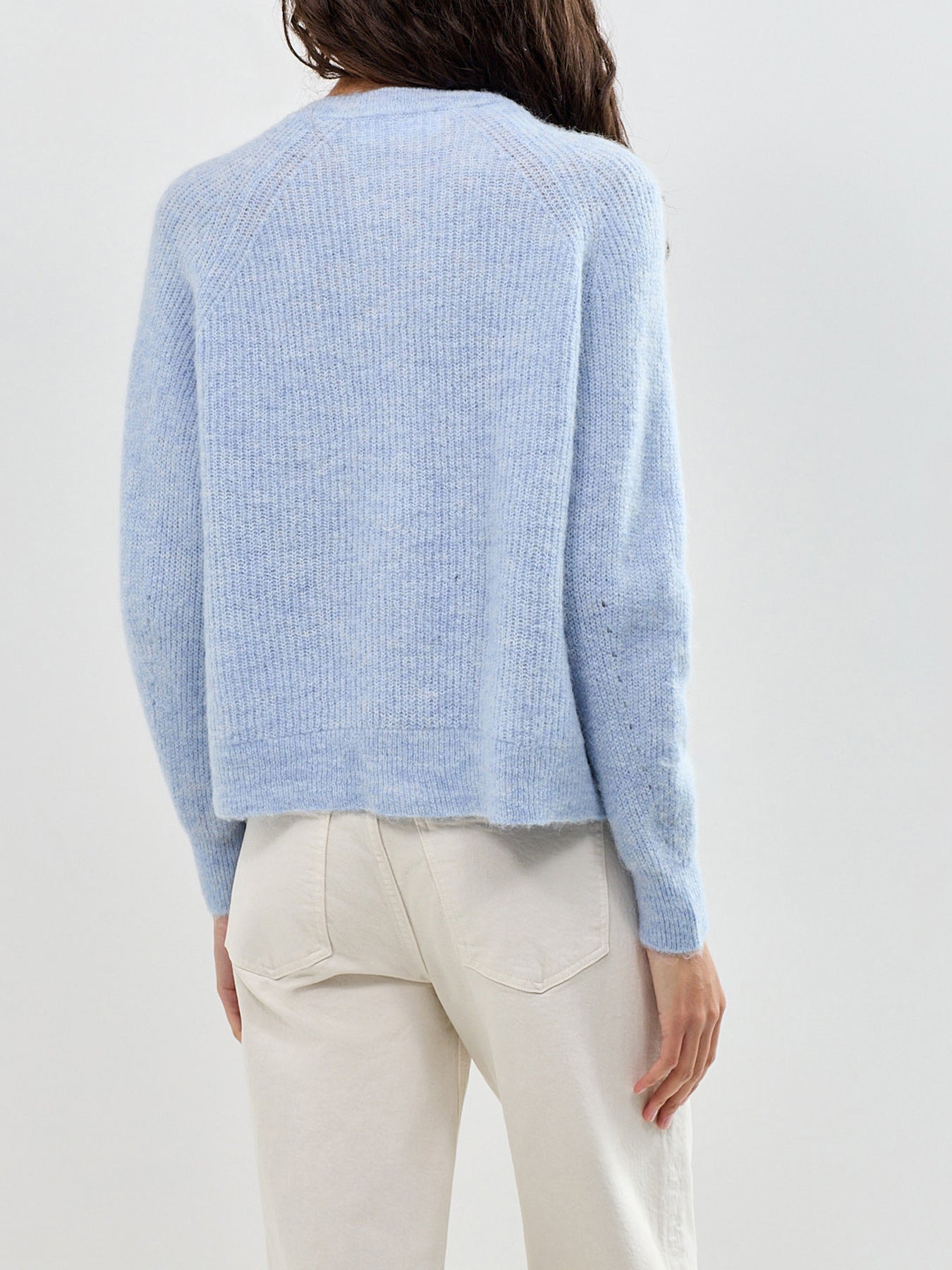 SLFLULU LS KNIT SHORT CARDIGAN NOOS