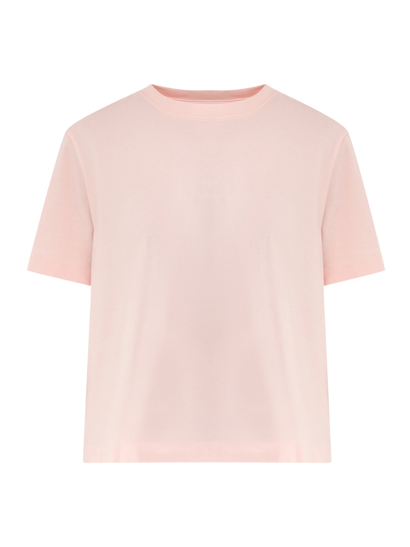 Essential Boxy Organic Cotton T-Shirt Pink