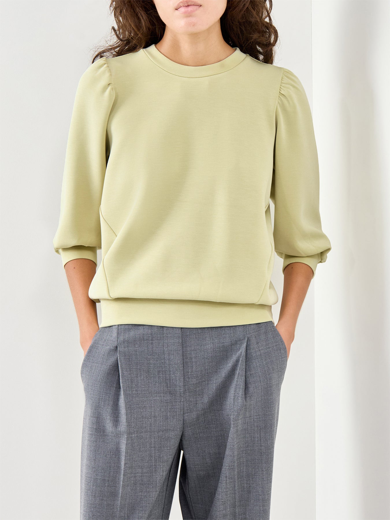 Tenny 3/4 Sweat Top Lint