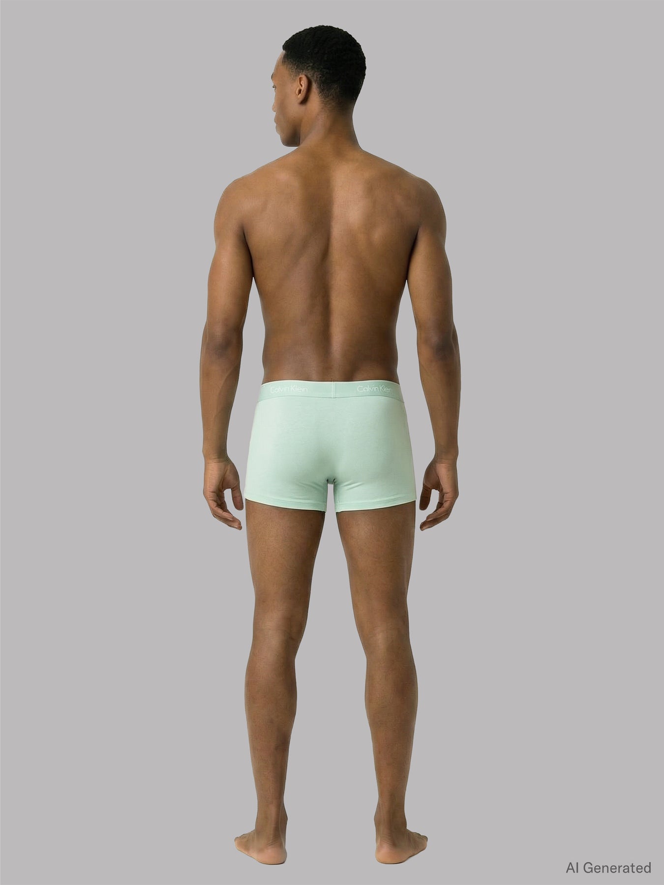 Icon Cotton Relaxed Fit Trunks 3 Pack Grey