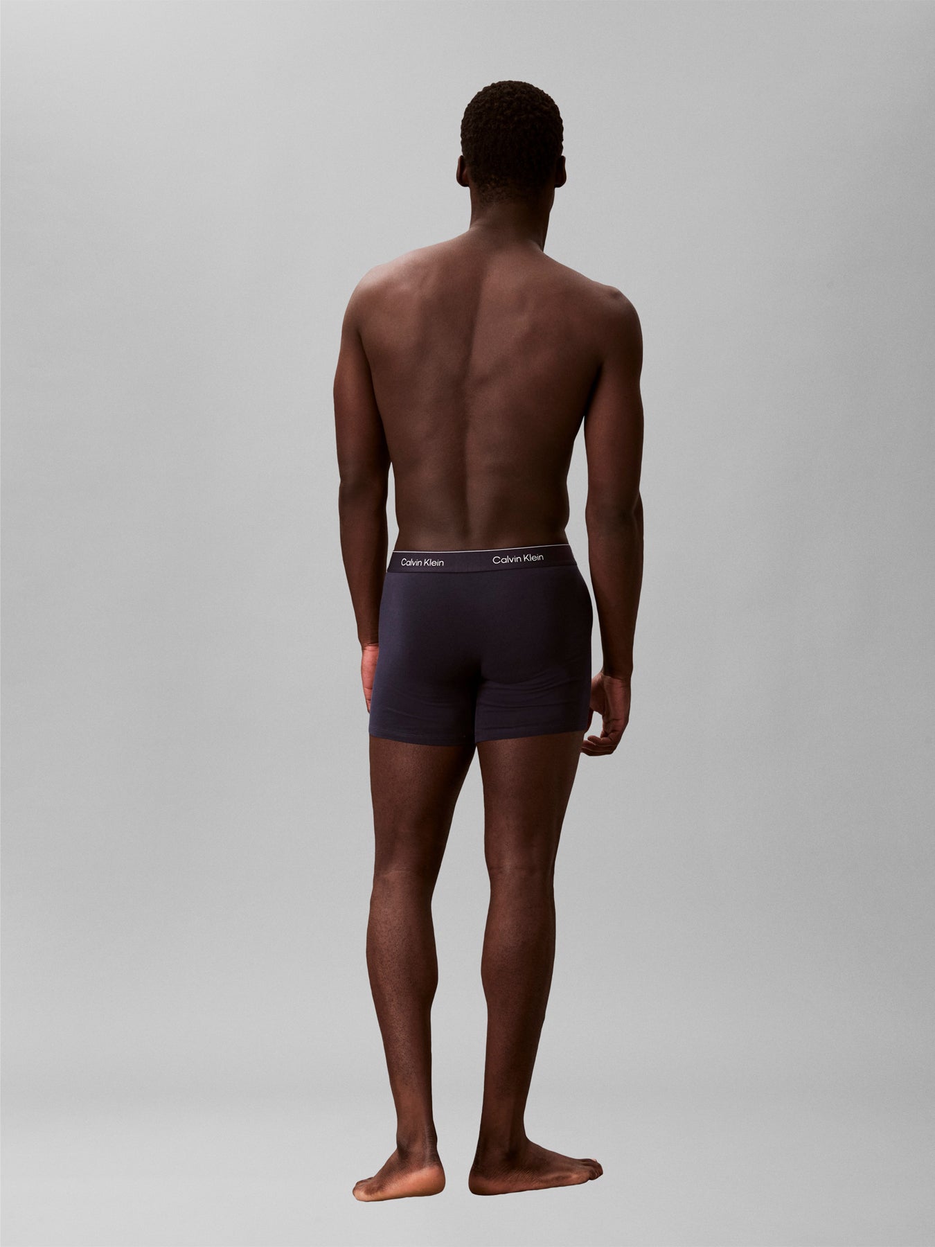 Icon Cotton Stretch Boxer Briefs 3 Pack Black