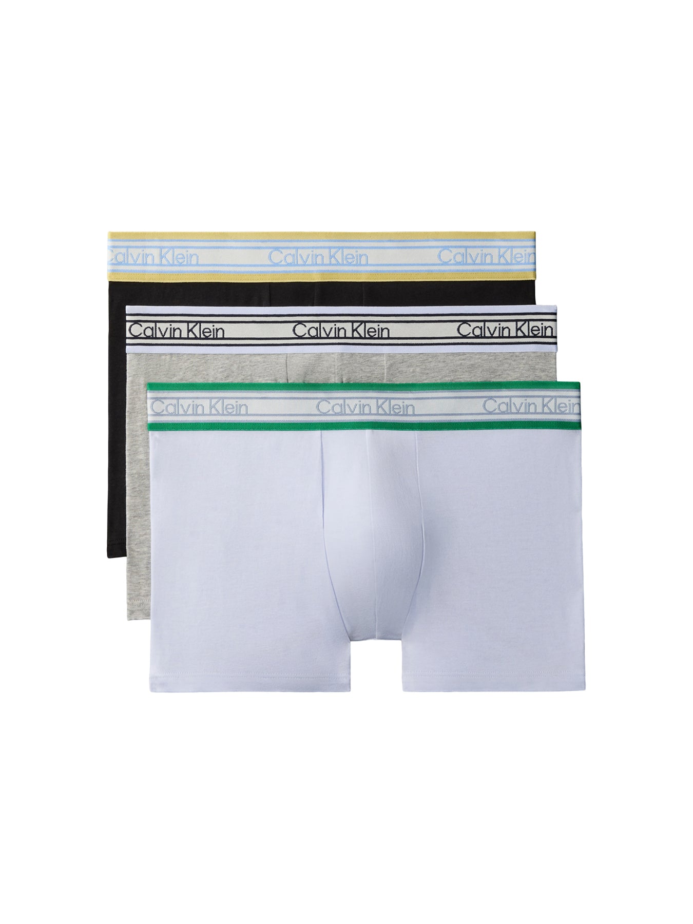 Fashion Waistband Trunk 3Pk