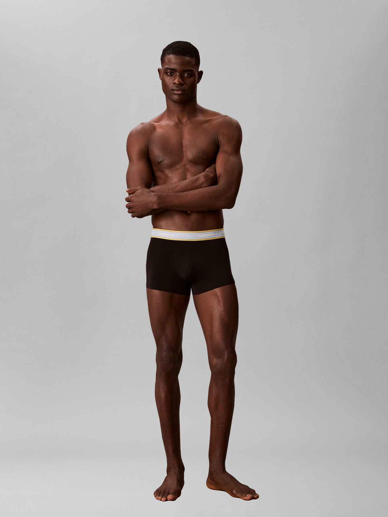 Fashion Waistband Trunk 3Pk