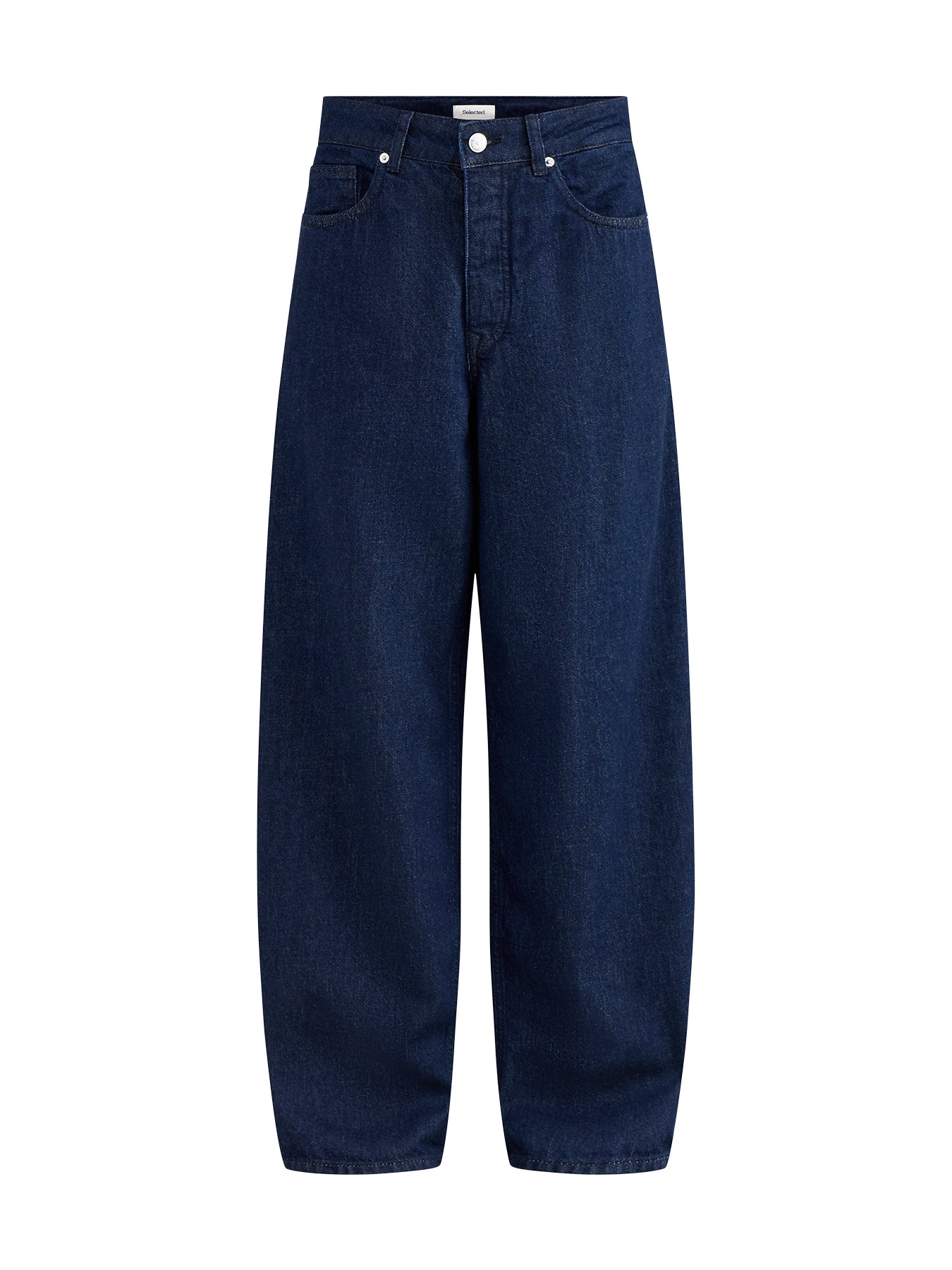 Wide Fit Denim Jeans Blue