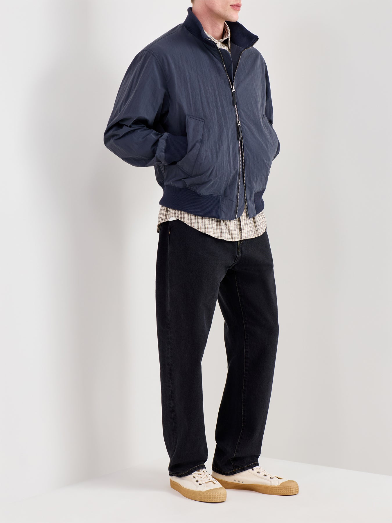 Dylan Bomber Jacket Navy
