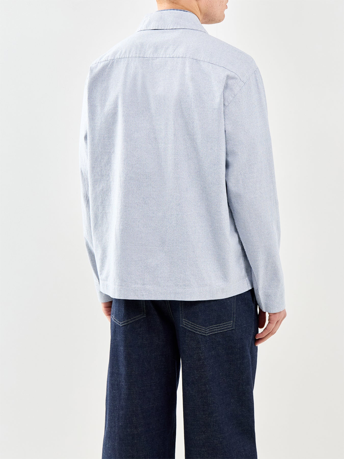 Zip Overshirt Blue