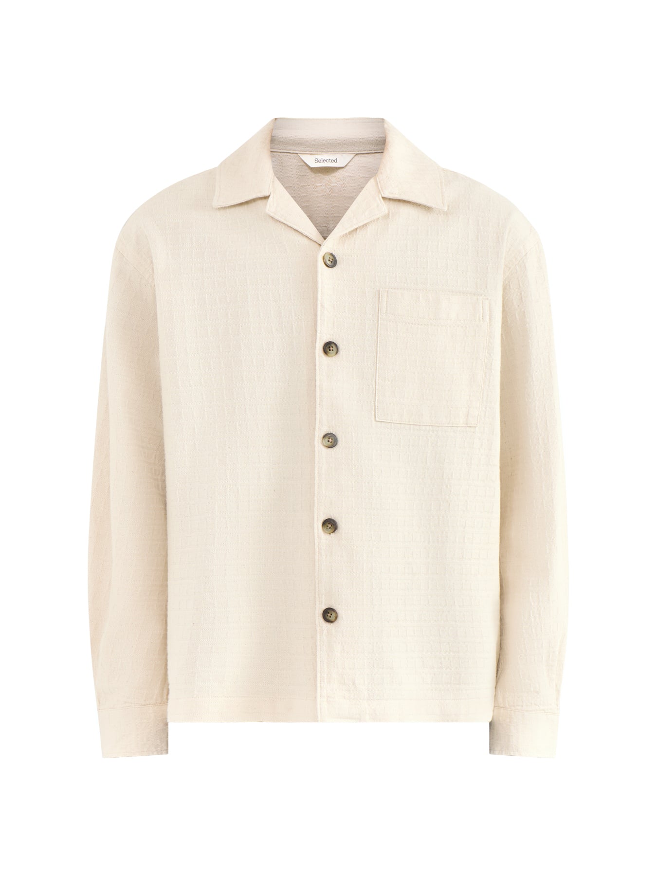 Undyed Overshirt Cream