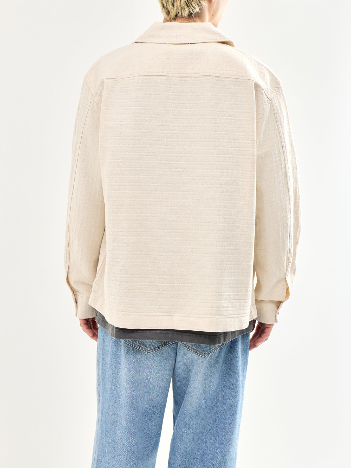 Undyed Overshirt Cream