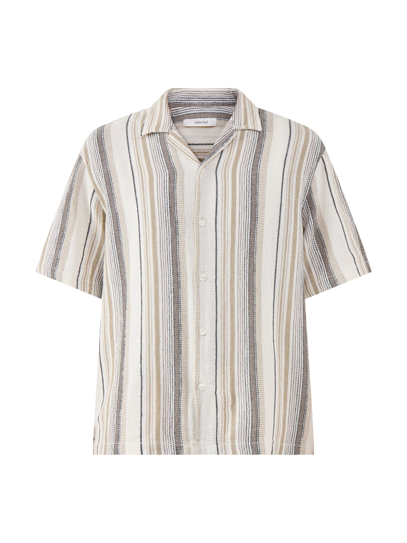 Relaxed Resort Short Sleeve Shirt Striped