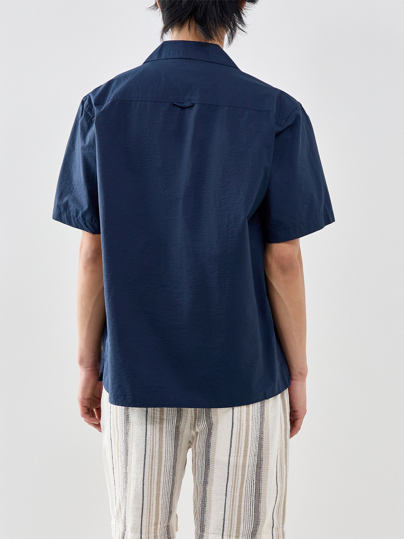 Slhrlxotis Light Cotton Blend Ss Shirt