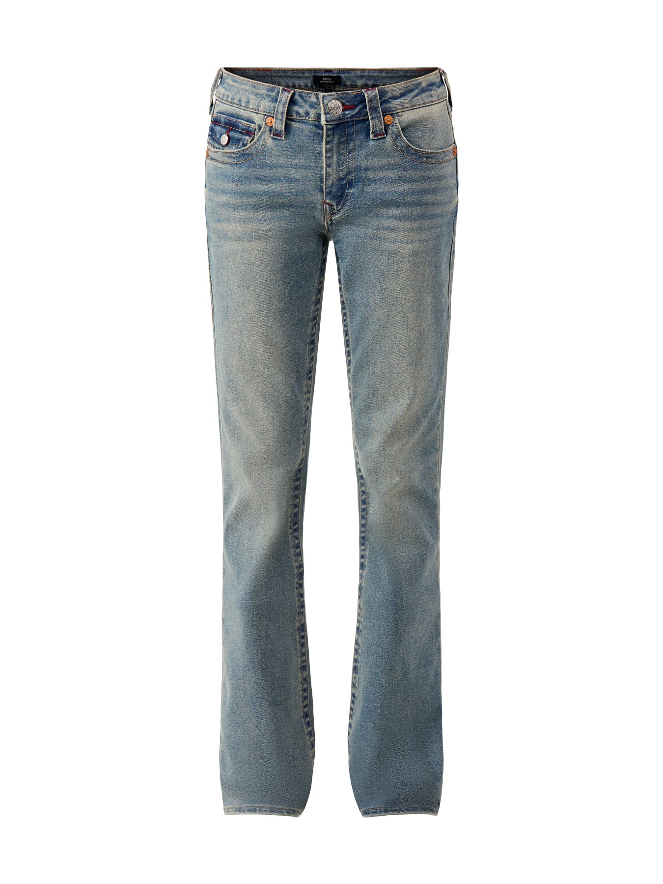 Bootcut Big-T Flap Denim Jeans Blue