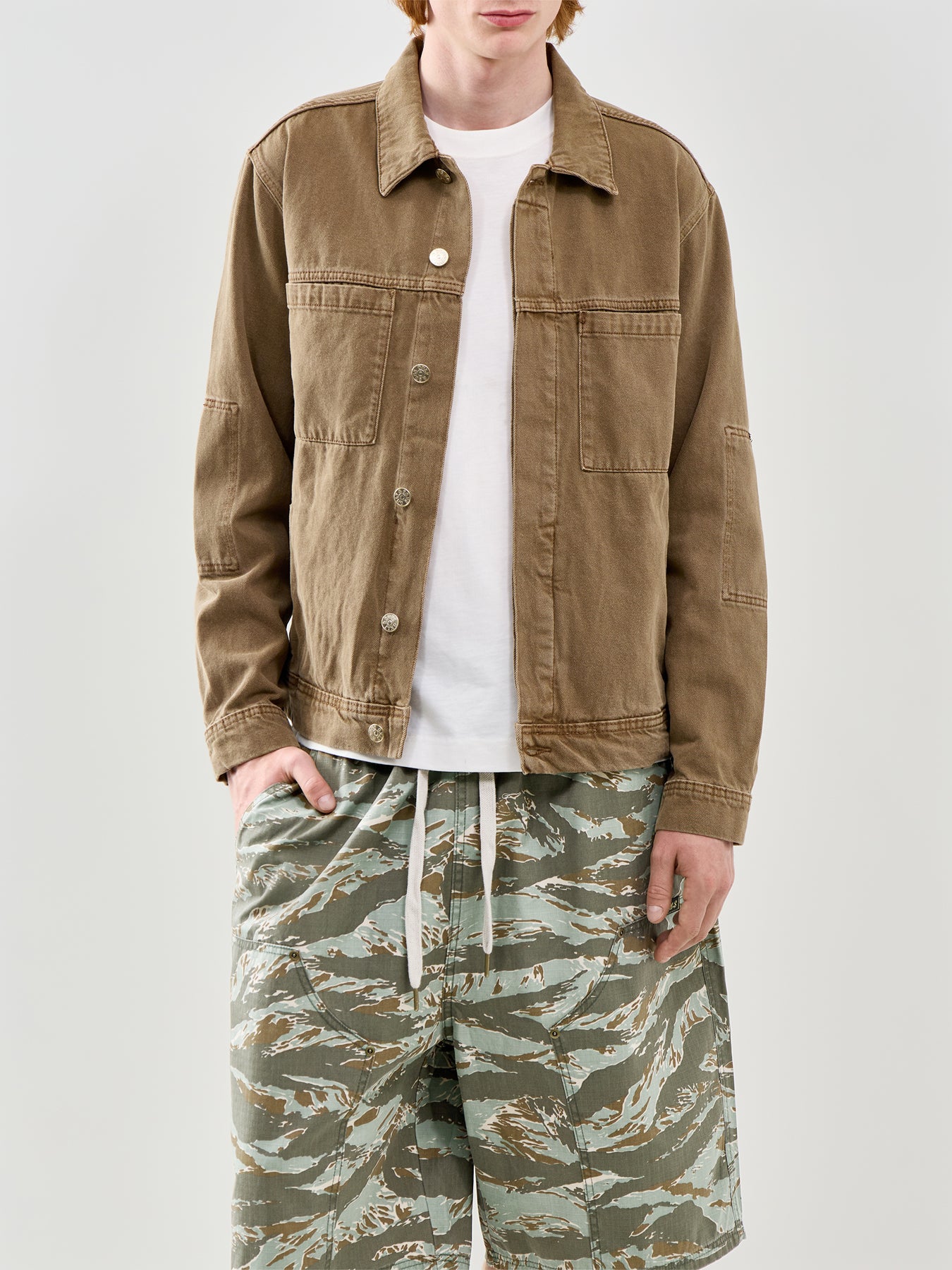 Brown Denim Jacket