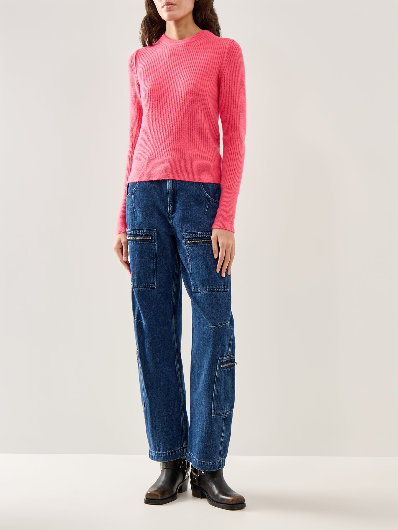 Even After Knit Pullover Pink