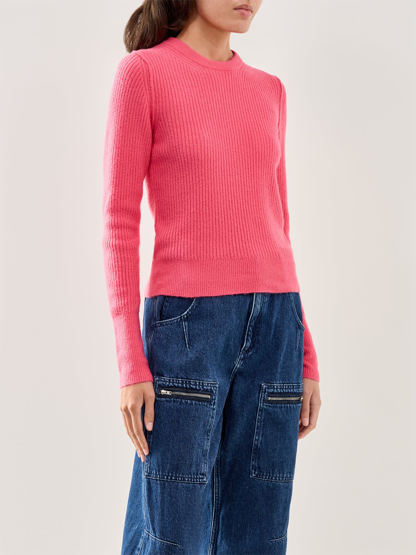 Even After Knit Pullover Pink