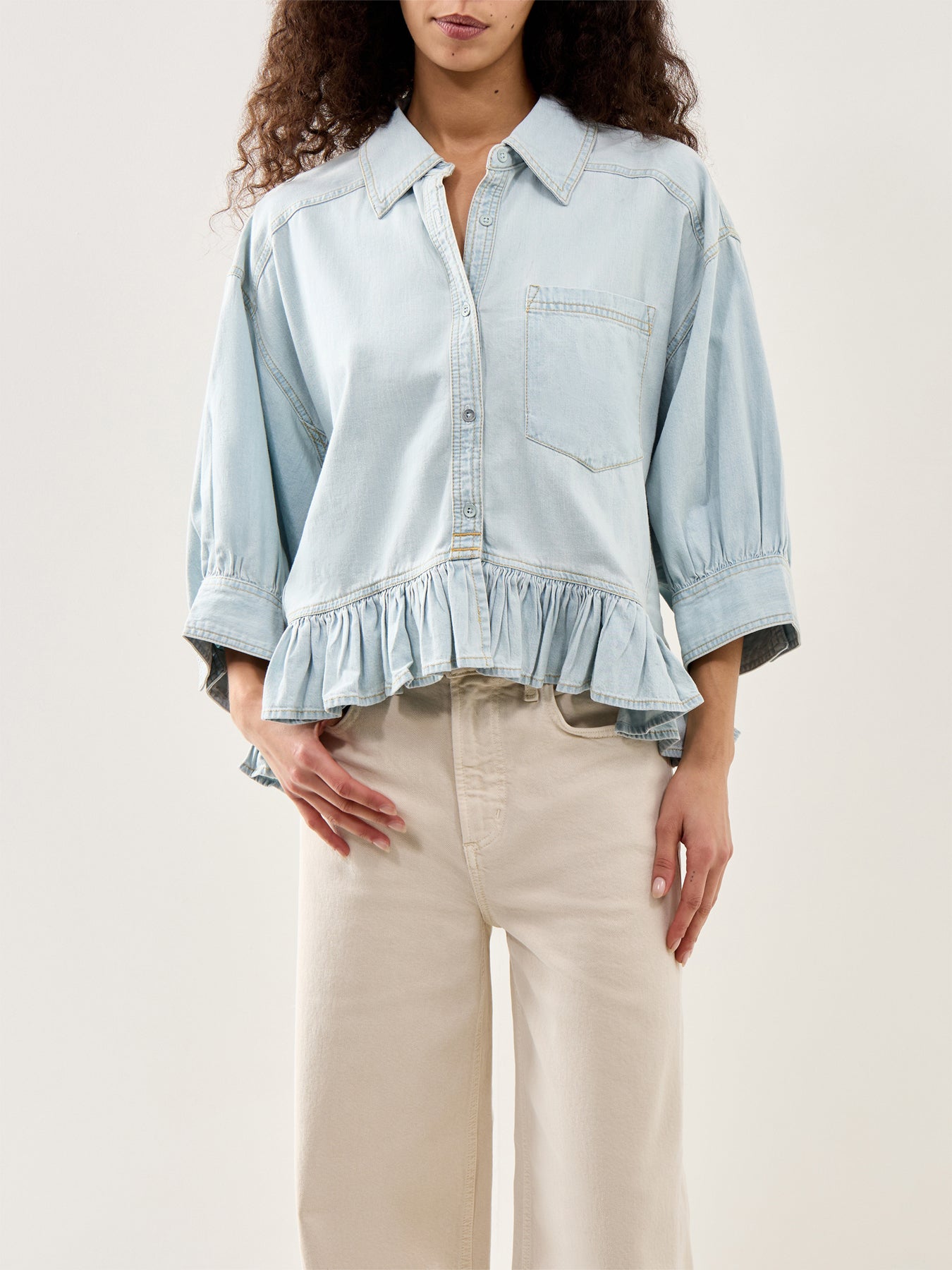 Bailey Denim Shirt Blue