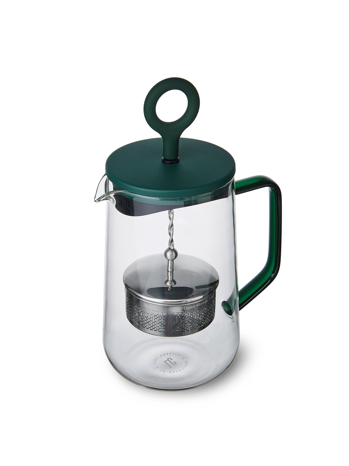 Gyro Glass Spinning Infuser Teapot