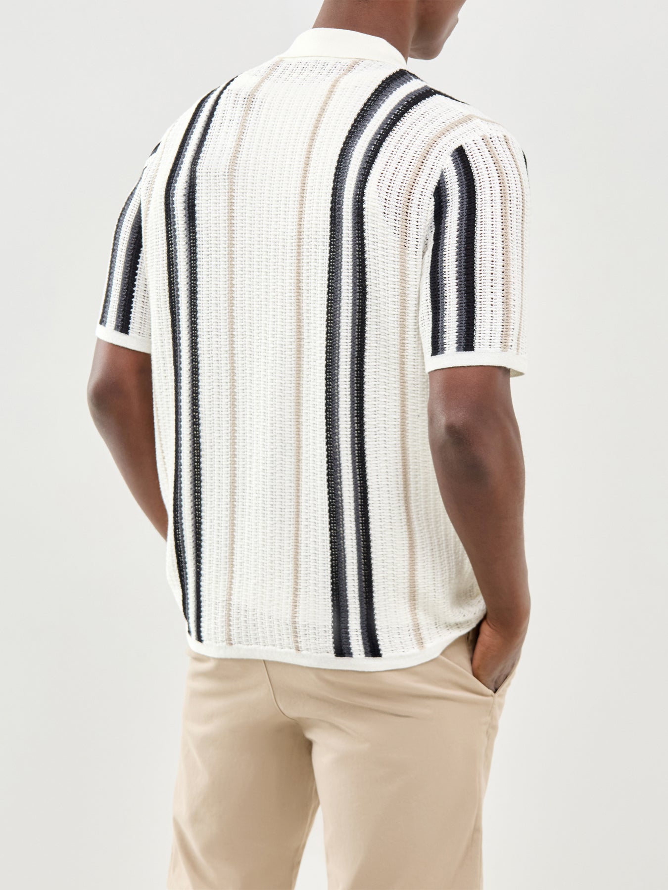 Onsleon Short Sleeve Knit Shirt Striped