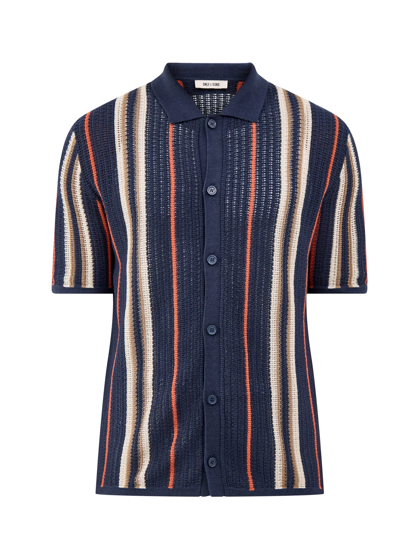 Onsleon Short Sleeve Knit Shirt Navy
