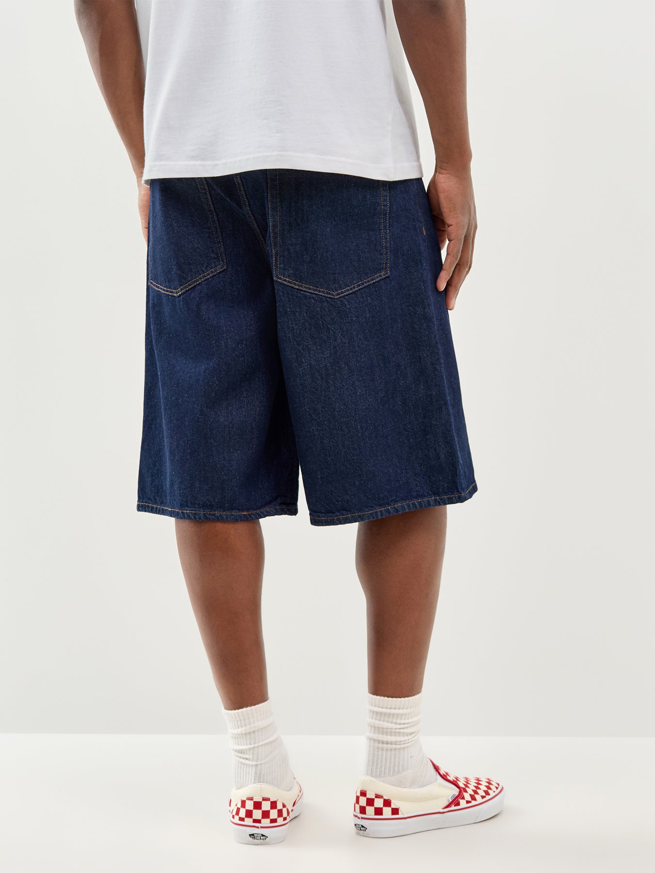 Onscarl Balloon Rinse 6916 Denim Shorts Blue