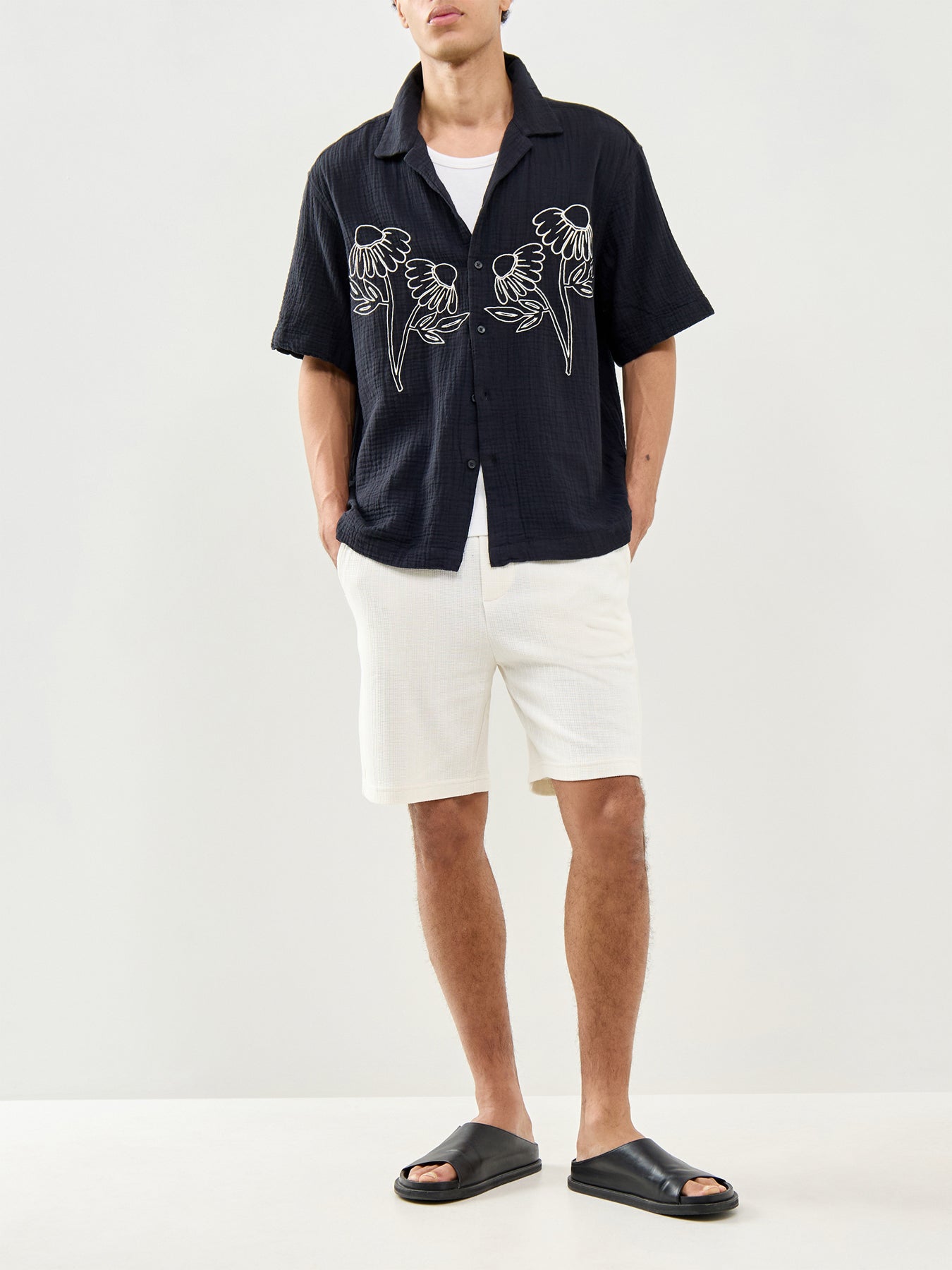 Jackson Relaxed Short Sleeve Shirt Black