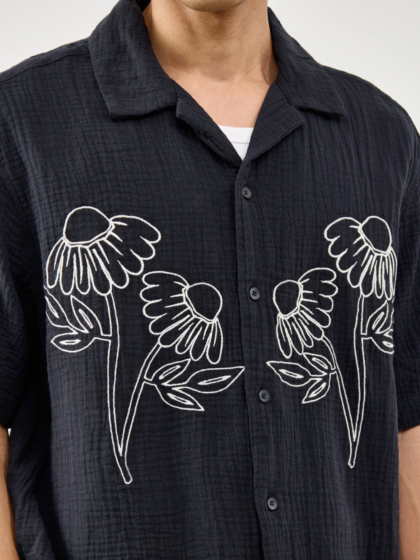 Jackson Relaxed Short Sleeve Shirt Black