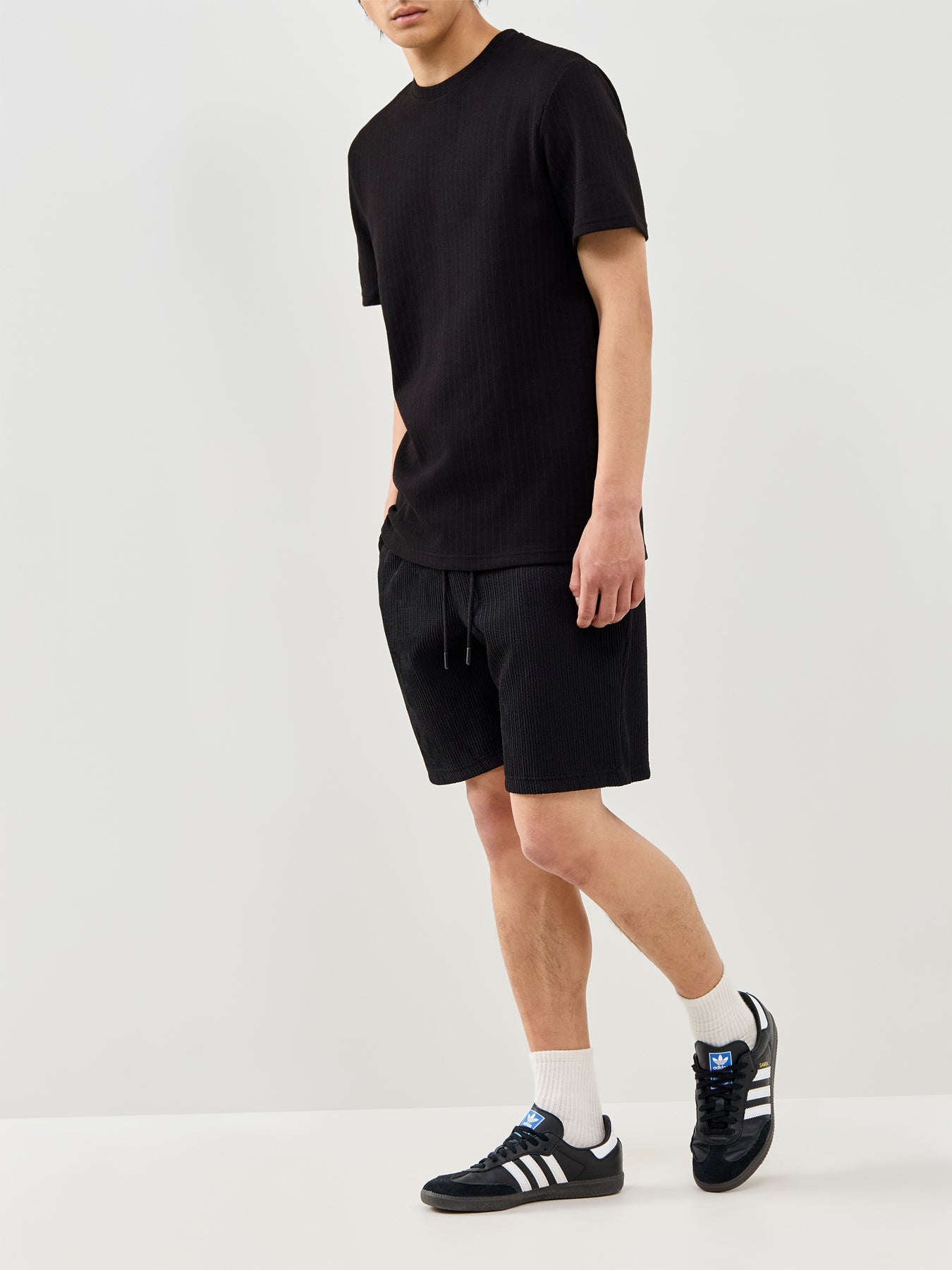 Trey Regular T-Shirt Black