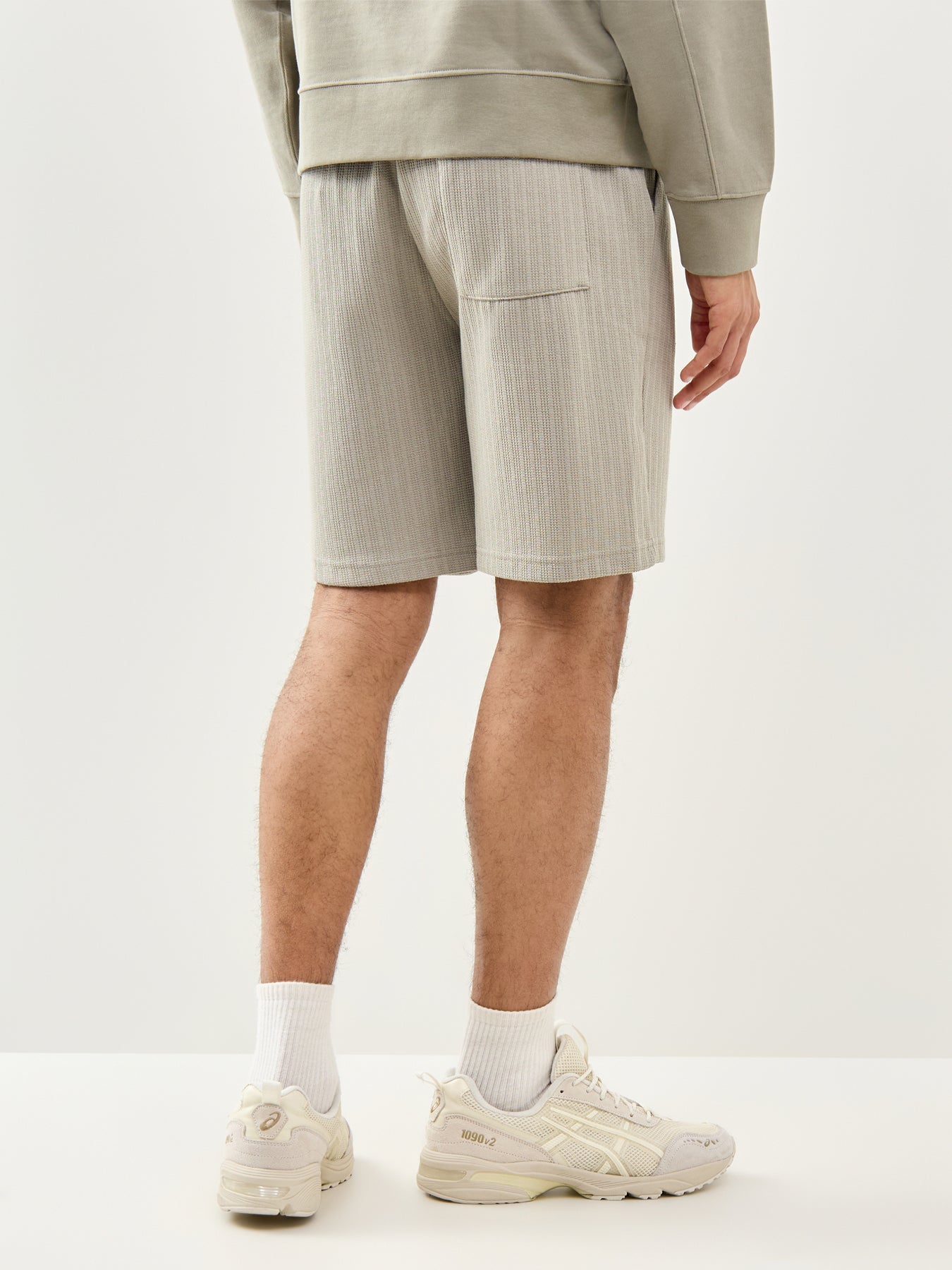 Trey Formal Shorts Grey