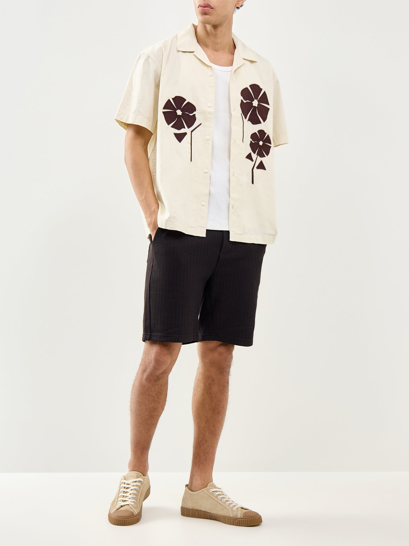 Trey Formal Shorts Black