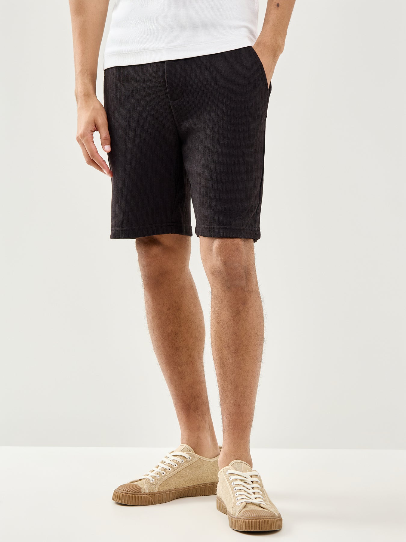 Trey Formal Shorts Black