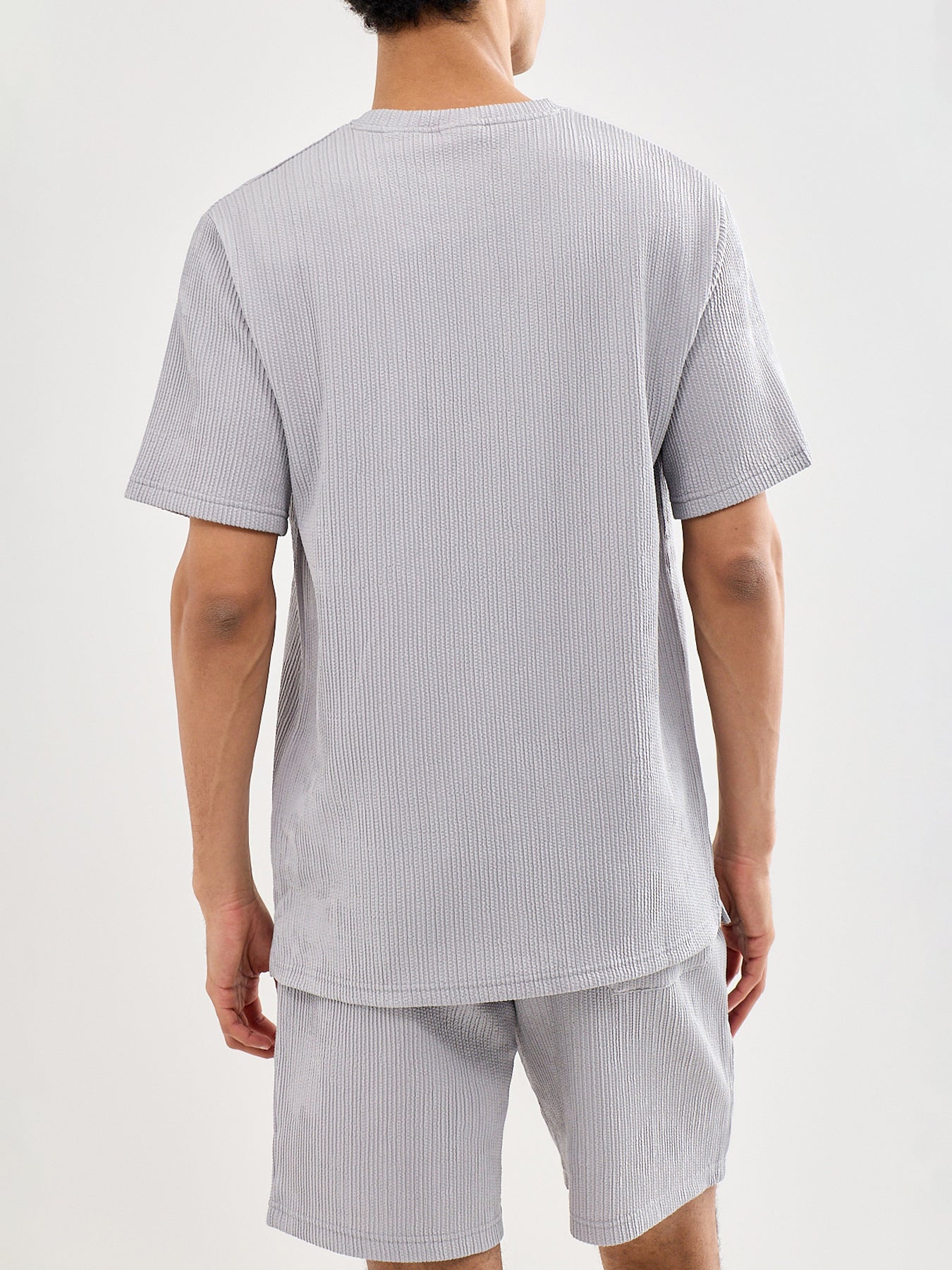 Lazio Plissé T-Shirt Grey