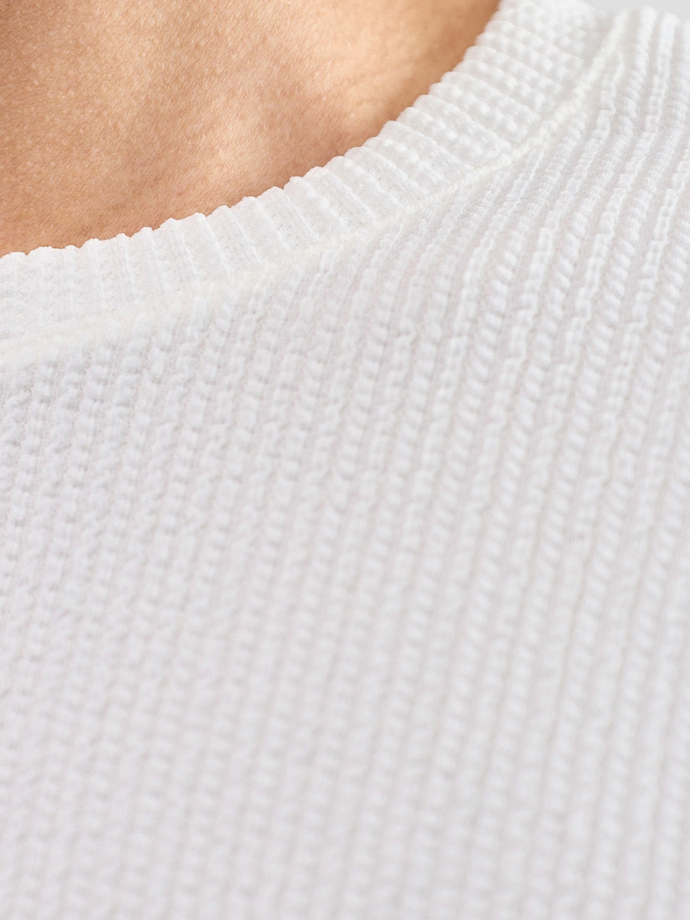 Lazio Plissé T-Shirt Cream