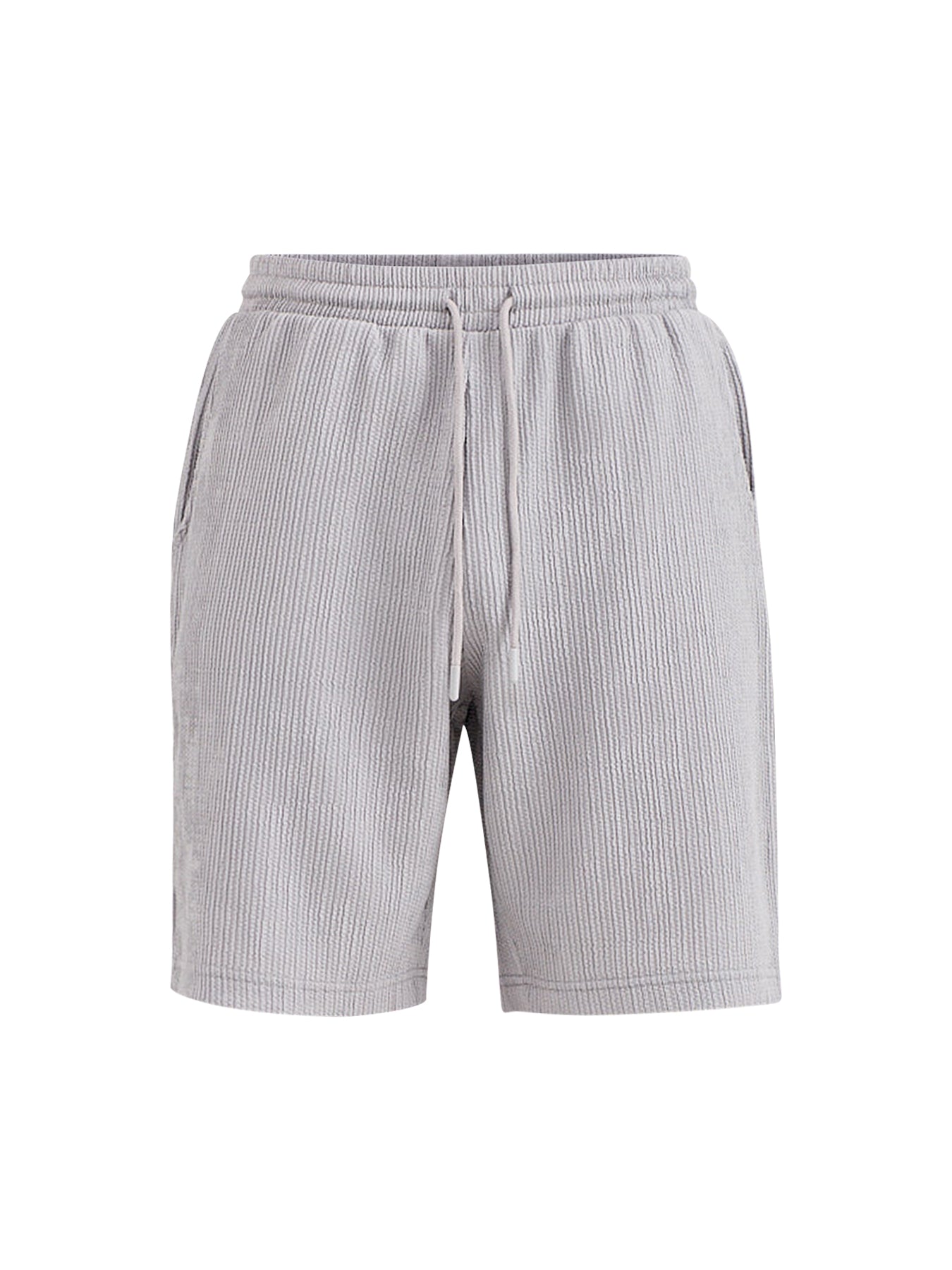Lazio Plissé Shorts Grey