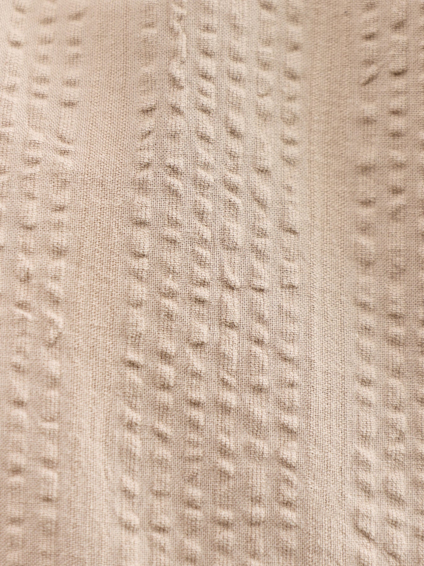 Seersucker Jogger Shorts Beige