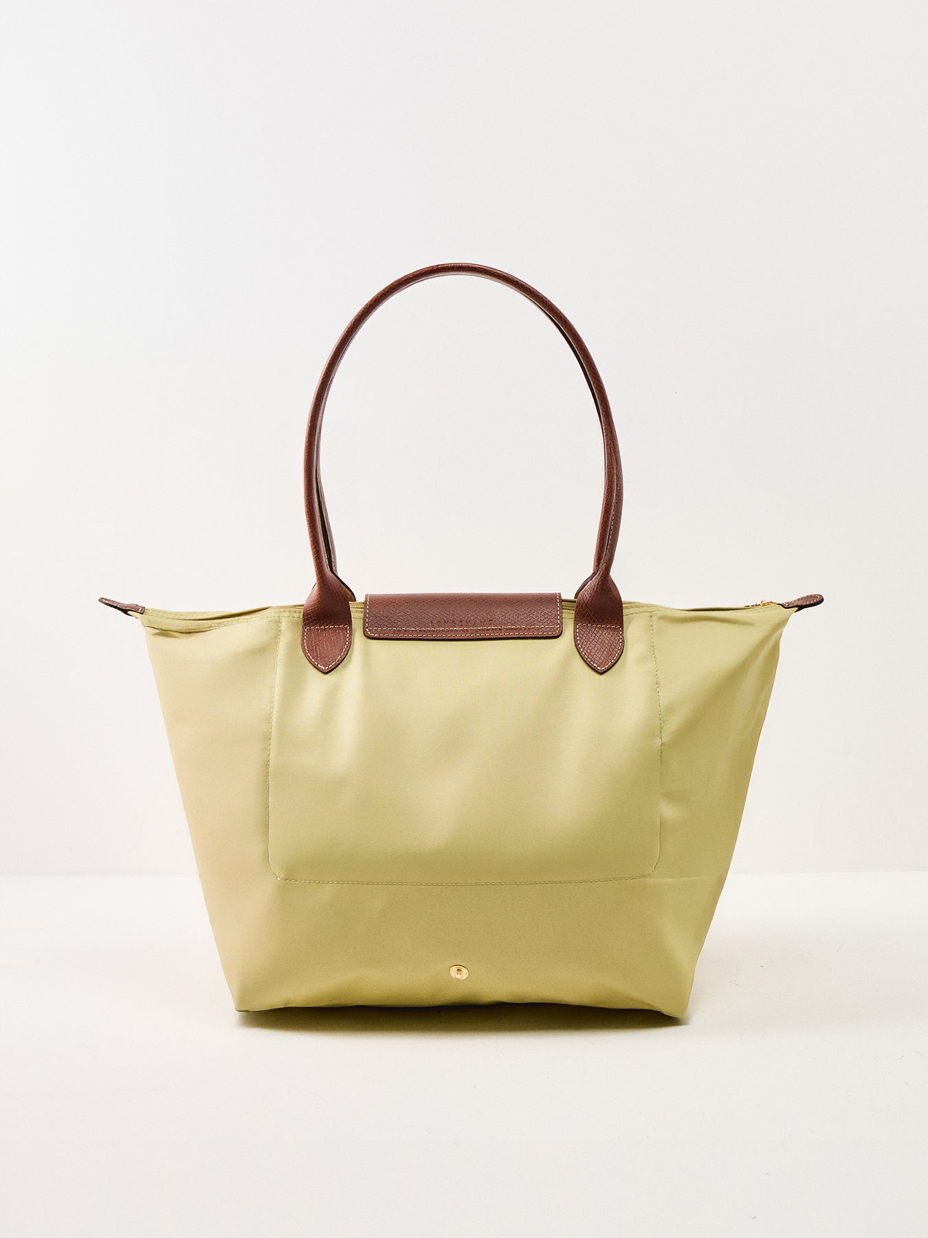 Le Pliage Medium Nylon Tote Bag Pistachio