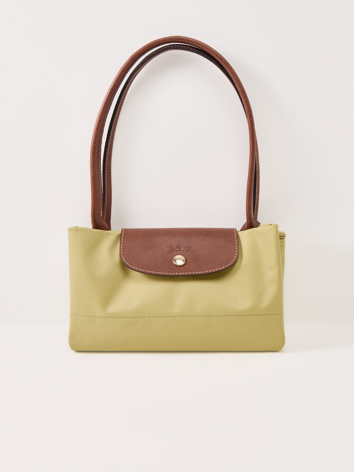 Le Pliage Medium Nylon Tote Bag Pistachio